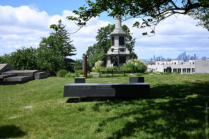 A monument to the Kassar family at Green-Wood Cemetery