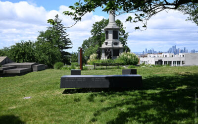 A monument to the Kassar family at Green-Wood Cemetery