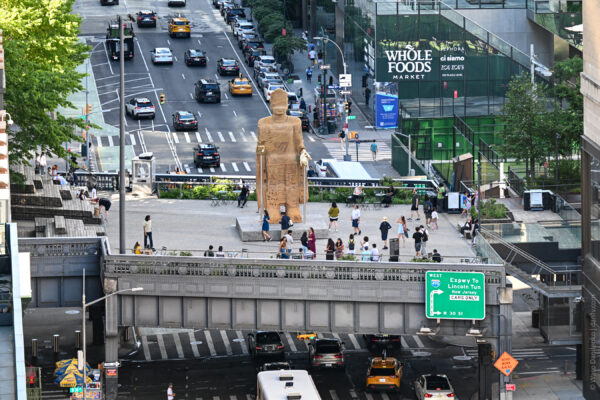 The Light That Shines Through the Universe: Buddha Statue in New York