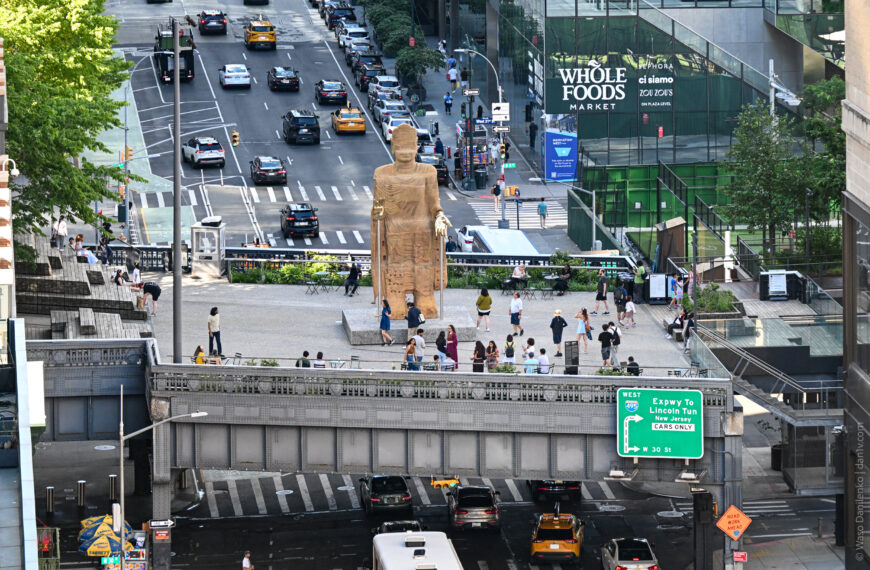 The Light That Shines Through the Universe: Buddha Statue in New York