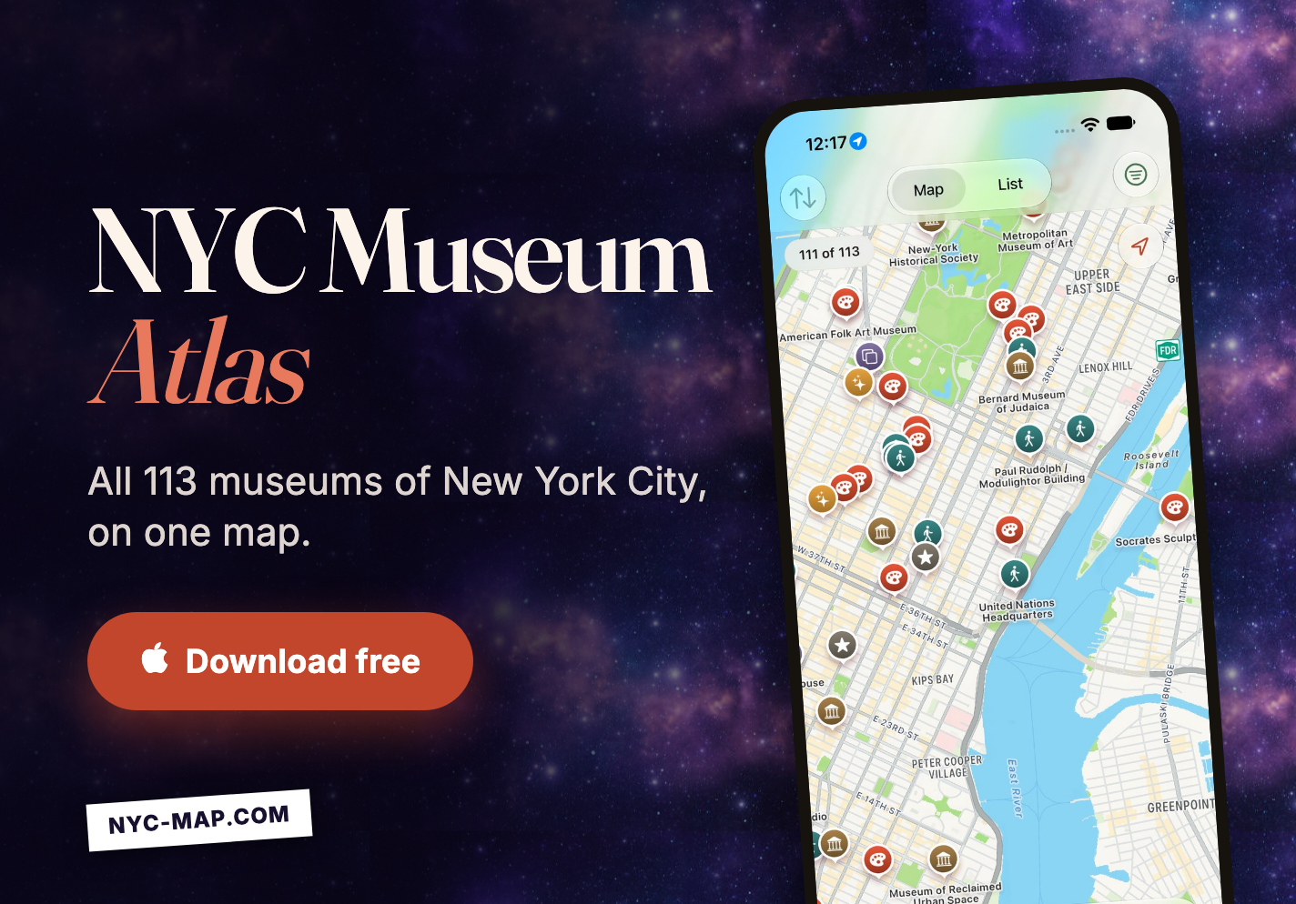 NYC Museum Atlas