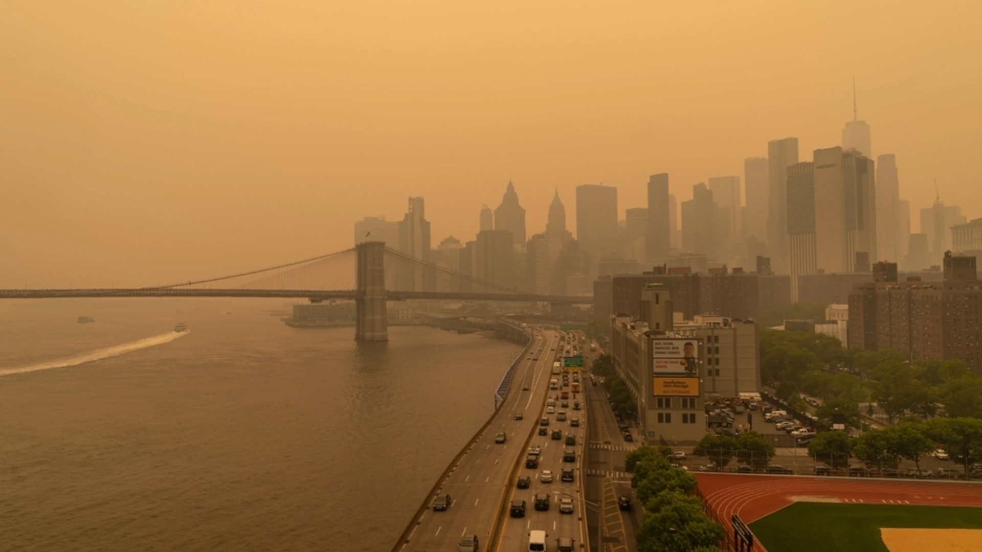 Smog in New York