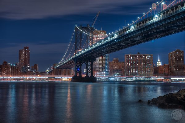 Manhattan Bridge in New York City