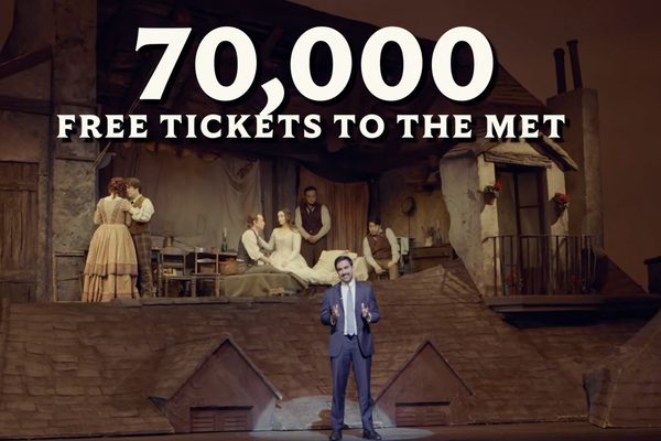 Free Ticket Giveaway at the Metropolitan Opera in New York