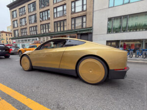 Tesla Cybercab Autonomous Taxis in New York City