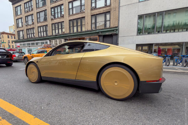Tesla Cybercab Autonomous Taxis in New York City