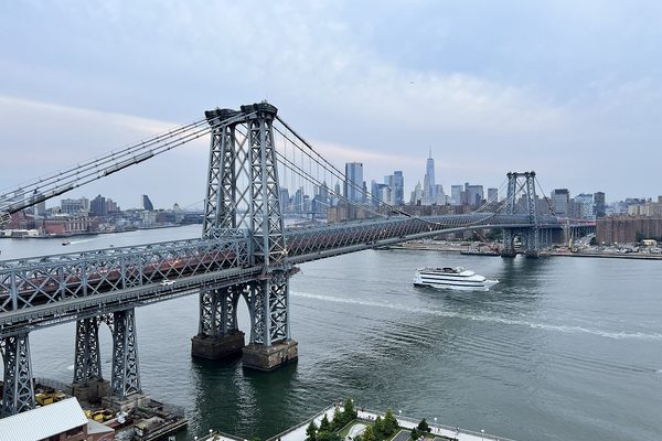 Williamsburg Bridge in New York City