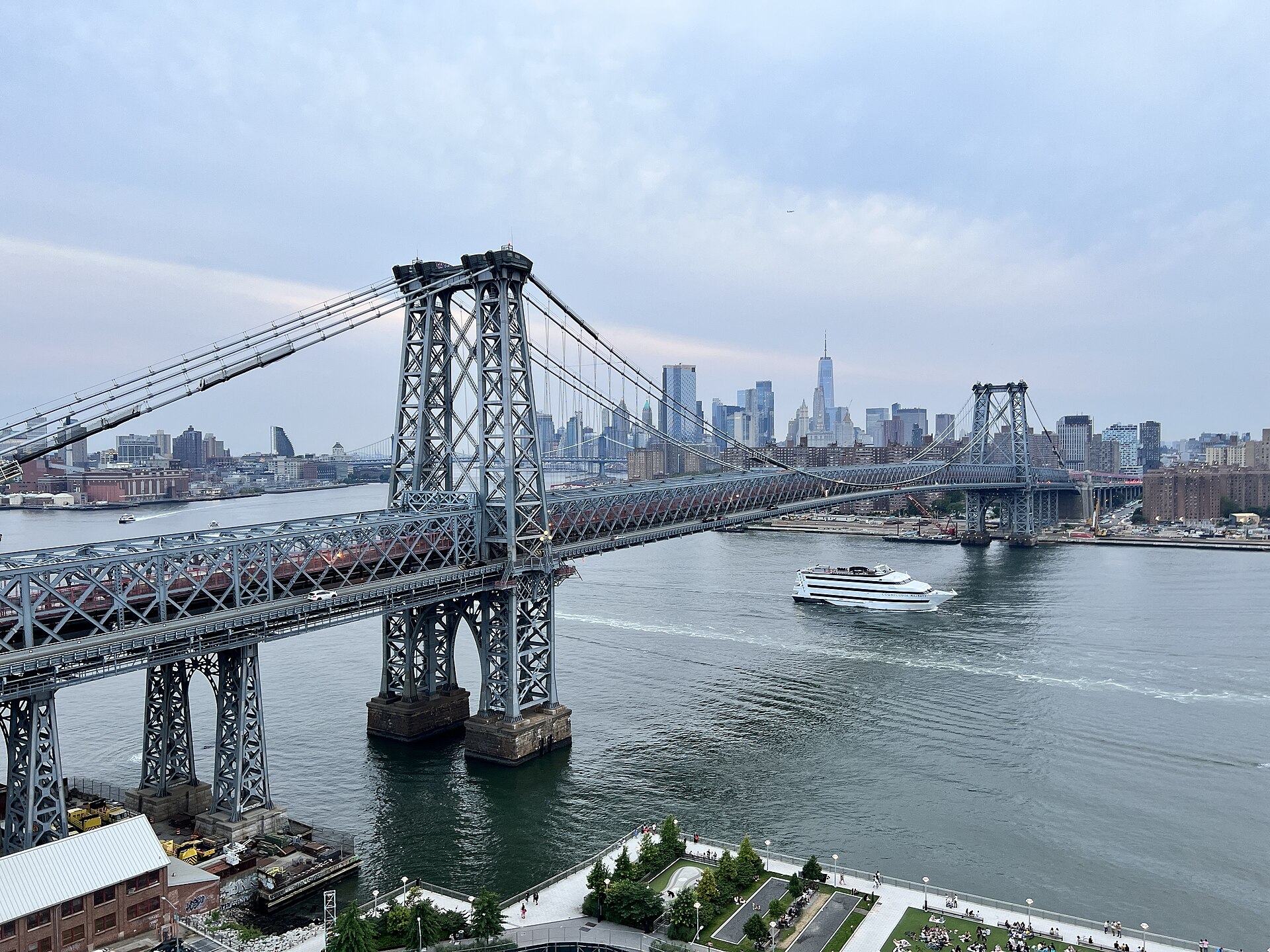 Williamsburg Bridge in New York City