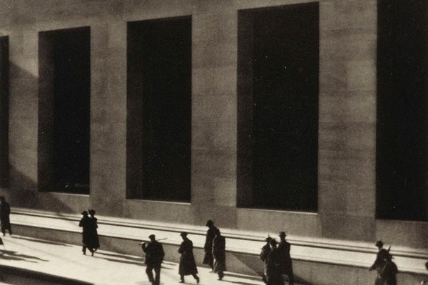 Paul Strand’s “Wall Street”